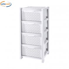 CASSETTIERA 4 CASSETTI BIANCO