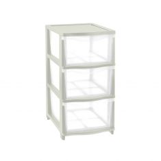 CASSETTIERA COVER LINE 3 CASSETTI MEDI PANNA