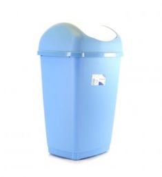 PATTUMIERA BASCULANTE GRACE 25 LT BLU/PANNA