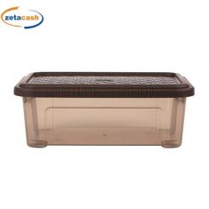 COMBI BOX 2.5LT COPERCHIO ARIANNA MARRONE H9.6X26.2X17CM