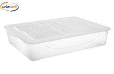 SOTTOLETTO IN PLSTICA CON COPERCHIO TRASP. 60 X 80 CM