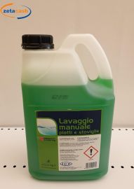 DETERSIVO PER PIATTI E STOVIGLIE LAVAGGIO MANUALE KG 5