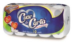 CARTA IGIENICA CUOR BLU 10 ROTOLI