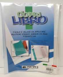 COPERTINE COPRILIBRO A4 STRISCE ADESIVE SET 5 PEZZI
