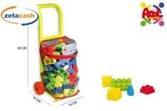 CARRELLO SPESA CON COSTRUZIONI