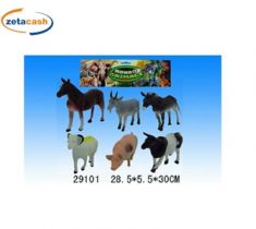 ANIMALI FATTORIA 6 PEZZI IN BUSTA