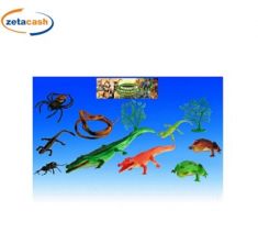 ANIMALI STAGNO 11 PEZZI IN BUSTA