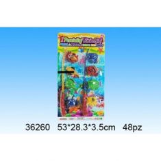 GIOCO PESCA CON 2 CANNE E PESCI