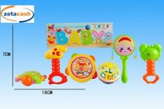 SET SERIE BABY STRUMENTI MUSICALI 6 PZ