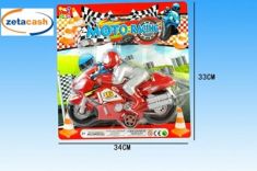 MOTO RACING A FRIZIONE 2 COLORI ASS