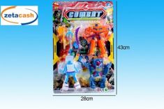 BLISTER 3 ROBOT CON ACCESSORI