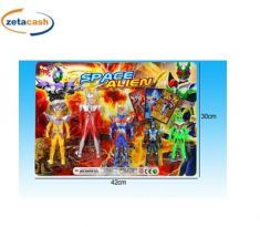 BLISTER CON 5 SUPER EROI E 3 CARTE