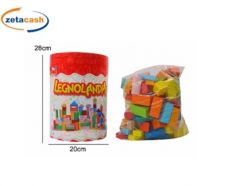 SET COSTRUZIONI LEGNOLANDIA 100PZ