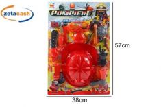 SET POMPIERE CON CAPPELLO E ACCESSORI