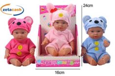 BAMBOLOTTO BABY CUCCIOLO CON VOCE 3 COL ASS