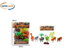 ANIMALI DELLA FORESTA CON ACC 6 PZ