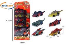 SET 6 AUTO DINOSAURO