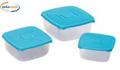 CONTENITORI 3 PEZZI QUADRATI