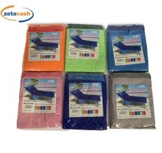 TELO LETTINO IN MICROFIBRA CON TASCHE E CUSCINO GONFIABILE