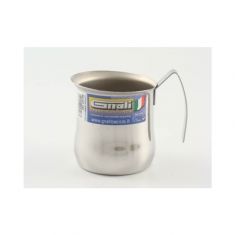 LATTIERA BOMBATA INOX 6 TZ