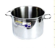 PENTOLA IN ACCIAIO DIAM 24CM PER INDUZIONE