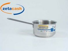 CASSERUOLA CON MANICO IN ACCIAO DIAM 12 CM