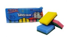 SPUGNA ABRASIVA 10 PEZZI TITTEX COLORATE