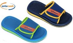 CIABATTA CROSS BIMBO CON FASCIA A STRAPPO