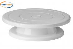 PIATTO GIREVOLE IN PLASTICA PER DOLCI DIAMETRO 28 CM