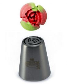 BECCUCCIO PER DOLCI IN ACCIAIO INOX BOCCIOLO ROSA