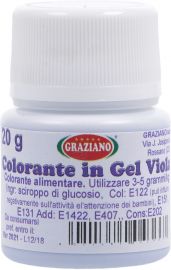 COLORANTE ALIMENTARE IN GEL VIOLA 20 GRAMMI