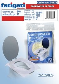 COPRIWATER IN CARTA 10 PEZZI