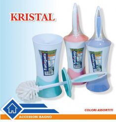 PORTASCOPINO COMPLETO IN PLASTICA KRISTAL