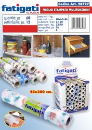 FOGLIO STAMPATO MULTIFUNZIONE 45 X 300 CM.