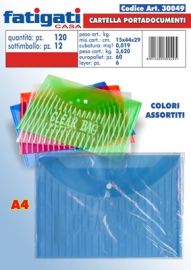 CARTELLA PORTA DOCUMENTI A4