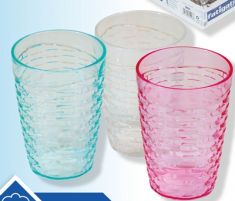 BICCHIERE IN PLASTICA COLORATI