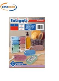 PIETRA POMOCE OVALE CON LACCETTO 9 X 4 CM