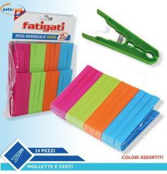 PINZA MONOBLOCCO PER BUCATO 24 PEZZI