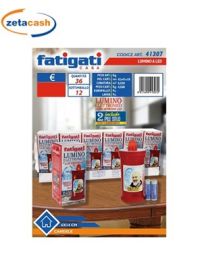 LUMINO ELETTRONICO CON LUCE INTERMITTENTE A LED CON 2 PILE