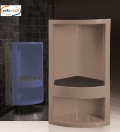 ANGOLARE DOCCIA BIANCO