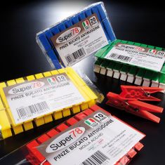 MOLLETTE BUCATO ANTIRUGGINE IN PLASTICA 20 PEZZI