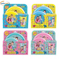 ME CONTRO TE 2 PIATTI PIU' BICCHIERE