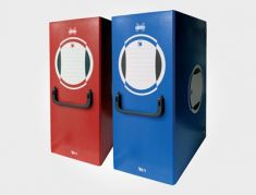 CARTELLA PROGETTO DORSO 16 BLU MANICO E BOTTONI