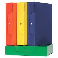 CARTELLA PROGETTO VERDE CON BOTTONE