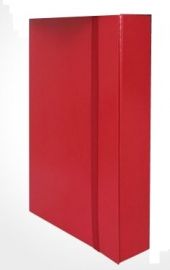 CARTELLA PROGETTO JUST DORSO 8 ROSSO CM 35X25