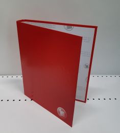 RACCOGLITORE AD ANELLI DORSO 4 ROSSO 4 ANELLI CM. 3.