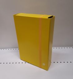 CARTELLA PROGETTO JUST DORSO 8 COLORE GIALLO