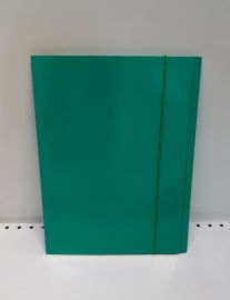 CARTELLA CON ELASTICO ACQUA MARINA CM. 34X26