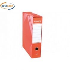 REGISTATORE PROTOCOLLO CON 2 ANELLI ROSSO