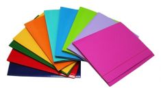 CARTELLA ALETTE AD ELASTICO FLUOR VERDE CM 26 X 2 X H 35